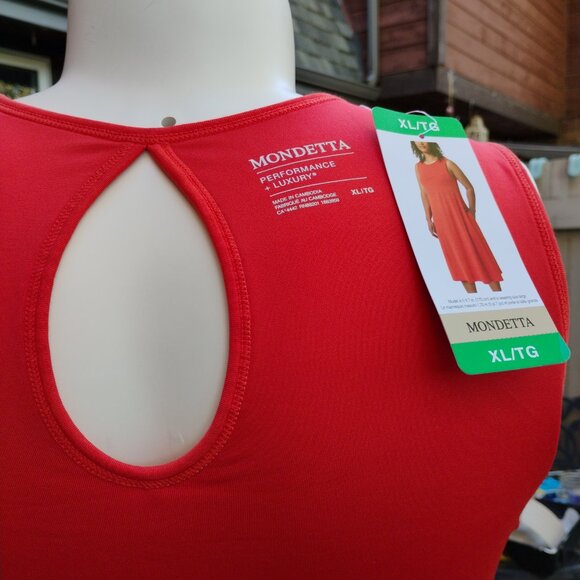 Mondetta sleeveless mid-length dress Orange Size xl - Picture 7 of 7